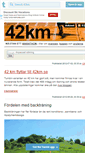 Mobile Screenshot of old.42km.se