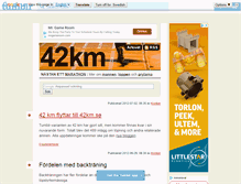 Tablet Screenshot of old.42km.se